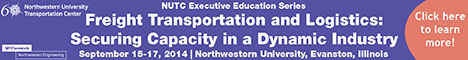 Northwestern University Transportation Center Banner Ad